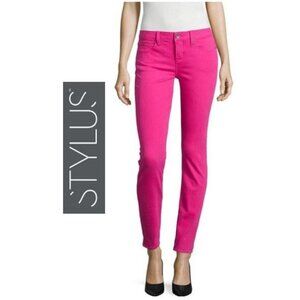 STYLUS, Pink skinny jeans, size: 32 waist
